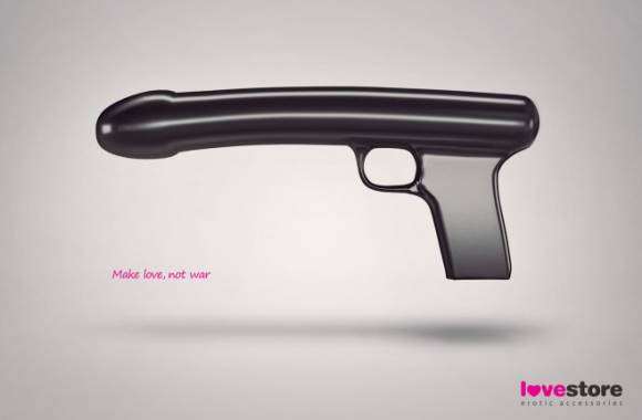 Sextoys armes - pub Love Store