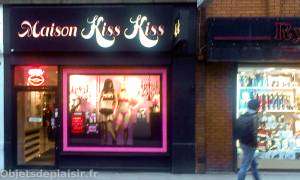 Quartier de Soho à Londres - boutique de lingerie