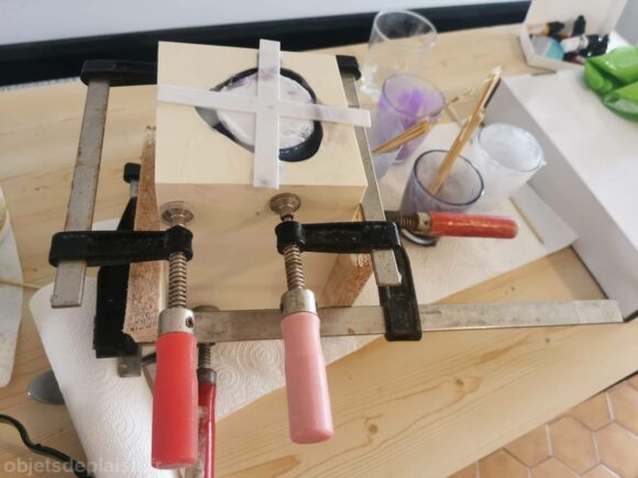 Moulage du sextoy : une base concave