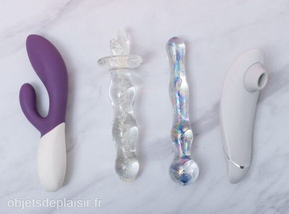 Le Lelo Ina 2, le Glow and Beyond, le Sensual Glass et le Womanizer Premium 2